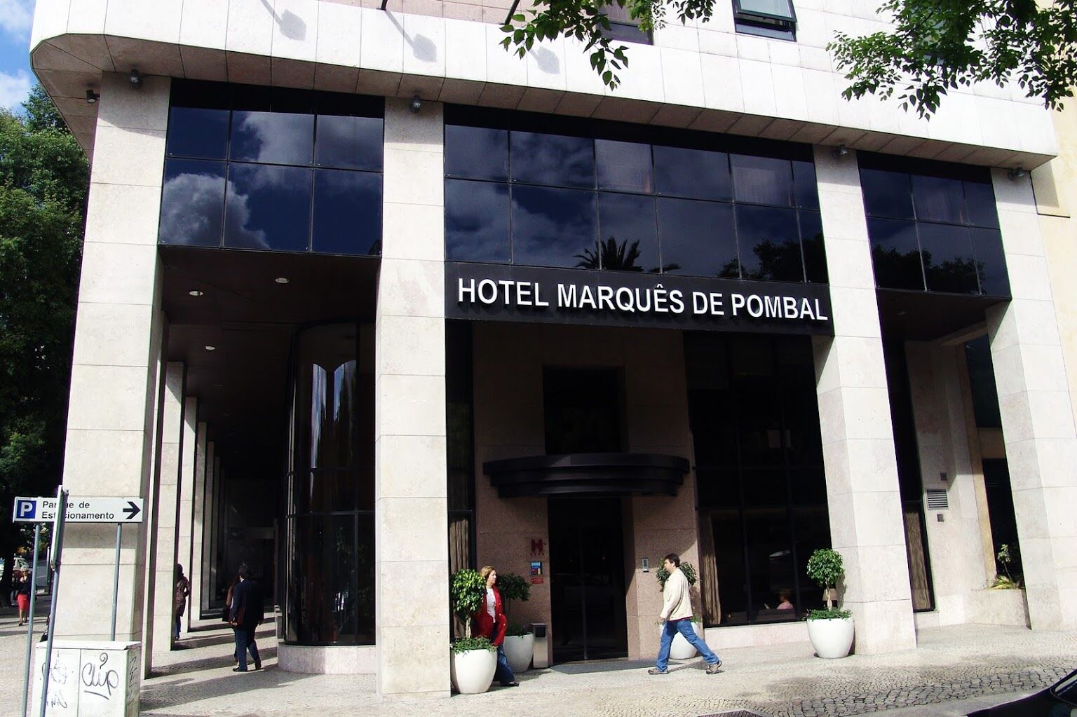 Hotel Marques De Pombal Lisboa Eksteriør billede